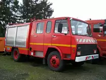 Löschwagen Berliet 770 KB ehem. Feuerwehr Sessenheim, am 04/11/2011 in Fegersheim(Elsass)abgestellt.