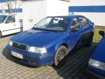 Hier ein Skoda Octavia nun auch mal als  normale  Version auch gesehen beim Skodaautohaus in meiner Heimatstadt. Gesehen am 24.04.2007.