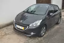 Peugeot 207 als Leihwagen (São Martinho do Porto/Portugal, 28.09.2013)