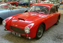 Alart Coupe 1959, einziges Exemplar dieses franzsischen Sportwagens, 4-Zyl.Motor mit 1090ccm und 72PS, Vmax.160Km/h, Baujahr 1959, Automobilmuseum Mlhausen, Nov.2013