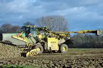 Ropa Euro Maus 4, Rübenerntemaschine in Eu-Flamersheim - 11.01.2014