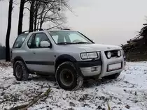 OPEL FRONTERA-OTL16V, im Einsatz für ein Holzfällerunternehmen; 140130