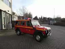 Kdow der hauptamlichen Wache der Freiwilligen Feuerwehr Viersen Das 

Fahrzeug ist ein Mercedes-Benz GD. und wurde von Fahrzeugbau Kevelaer Feuerwehr 

Technik ausgebaut.

Am 7.1.2014 in Viersen von mir zwecks Fototermin aufgenommen worden 