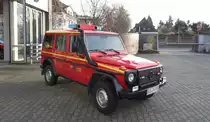 Kdow der hauptamlichen Wache der Freiwilligen Feuerwehr Viersen Das Fahrzeug ist ein Mercedes-Benz GD. und wurde von Fahrzeugbau Kevelaer Feuerwehr Technik ausgebaut. Am 7.1.2014 in Viersen von mir zwecks Fototermin aufgenommen worden