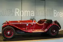Alfa-Romeo Oldtimer. Sonderausstellung im Mercedes-Benz Museum Stuttgart, November 2012.