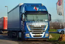 Iveco Stralis 420  Bernhard Hövelmann  im Industriegebiet Eu-Silberberg - 22.01.2014