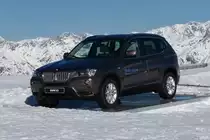 BMW X3 oberhalb Saalbach, 1.3.12