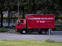 MAN Planenwagen der Feuerwehr Heidelberg am 01.09.11 