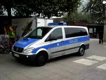 Mercedes Benz Vito der Polizei Heidelberg am 07.09.11 in Heidelberg