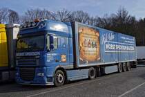 DAF XF 105.460 am 24.02.2014 in Remscheid.
