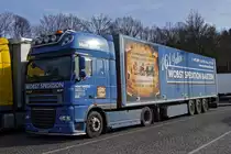 DAF XF 105.460 am 24.02.2014 in Remscheid.