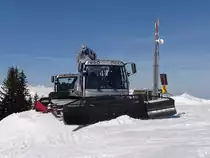 Pistenraupe auf der Resterhöhe (Pass Thurn), 3.3.12