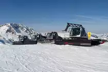 Pistenraupen am Hartkaser (Pass Thurn), 3.3.12