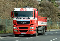 MAN 3-achser mit Ladekran  DEG  in Euskirchen - 05.02.2014