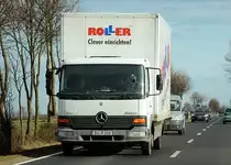 MB Atego von  Roller  bei Euskirchen - 04.02.2014