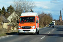 MB KTW-2 EU-RD 912 bei Weilerswist - 07.02.2014