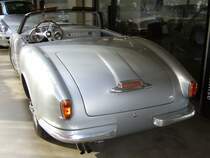 Heckansicht eines Alfa Romeo 1900 SSZ (Sprint Speciale Zagato) Spider. Classic Remise Düsseldorf am 02.03.2014.