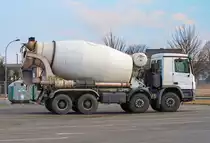 MB Actros 3241 mit Schwing Steter Betonmischer. - 01.03.2014