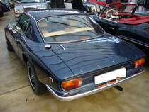 Heckansicht eines Lotus Elan Plus 2S 130/5. 1972 - 1974. Classic Remise Düsseldorf am 02.03.2014.