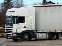 SCANIA 124L 420 von Transporte GAJOWY; 140228
