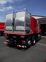 MAN TGS WLF von hinten von der Feuerwehr Maintal am 19.05.13 