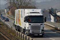 Scania R 400 Hngerzug aufgenommen am 07.03.2014