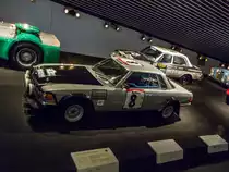 Mercedes-Benz 500SLC Rallye. Mercedes-Benz Museum am 30.11.2013.