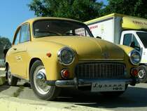 dem Zeichen nach ein Warzawa oder Polonez, so genau kenn ich mich bei den polischen PKW nicht aus, aber er war zu Gast beim
5.Ostblocktreffen Ptnitz 2006