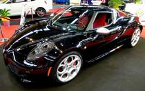 Alfa Romeo 4C, italienischer Sportwagen mit 240PS, Automesse Freiburg Feb.2014