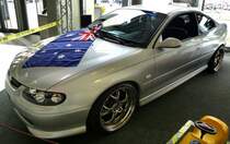 Monaro, in Australien gebauter PKW von der GM-Tochter Holden, Automesse Freiburg Feb.2014