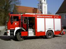 MAN FE 310 A, HLF, Baujahr 2002, Werksfeuerwehr Weihenstephan (14.03.2014)