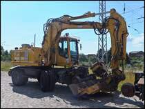 Atlas Bagger in Sassnitz am 10.08.2013