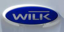 Wilk, Logo des deutschen Wohnwagenherstellers, Mrz 2014 