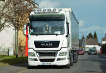 MAN Sattelzug in Euskirchen-Stotzheim - 15.02.2014