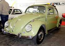 VW Käfer, konnte bei der Technorama in Kassel bewundert werden, März 2014