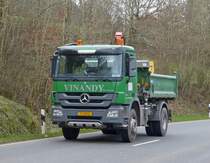 Mercedes Benz Actros kipper aufgenommen am 18.03.2014.