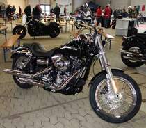 Harley Davidson, ausgestellt auf der Technorama in Kassel am 16.03.2014