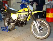 Yamaha TT, ausgestellt auf der Technorama in Kassel am 16.03.2014