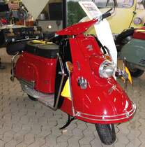 Heinkel-Roller präsentiert auf dem Heinkelstand anl. der Technorama Kassel im März 2014