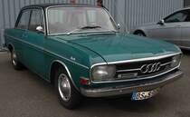 Audi 60 präsentiert auf dem Aussengelände der Technorama Kassel im März 2014