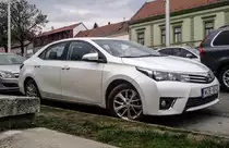 Toyota Corolla, Limousine Variante des aktuellen Auris. Foto: 05.03.2014