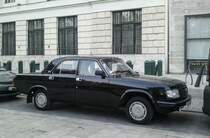 GAZ-Volga 31029 gesehen in der Innenstadt von Budapest am 13.03.2014.