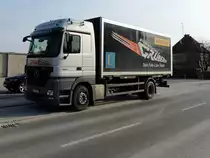 ACTROS-1832 startet zur nächsten Ausbildungsfahrt; 140322