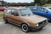 VW Golf I bei den Grefrath Tuning Days, 11.8.2013