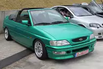 Ford Escort Cabrio bei den Grefrath Tuning Days, 11.8.2013