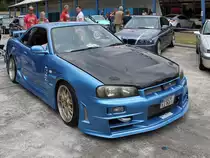 Nissan Skyline Coupé bei den Grefrath Tuning Days, 11.8.2013