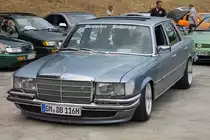  Deutsches Kulturgut  - Alte Mercedes S-Klasse bei den Grefrath Tuning Days, 11.8.2013 
