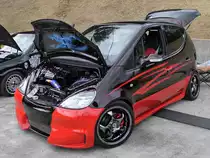 Mercedes A-Klasse bei den Grefrath Tuning Days, 11.8.2013