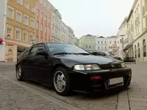 Honda CRX, wurde im Zeitraum von 1983 bis 1998 mit Leistungen von 74÷92kW gebaut; 140308