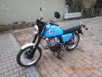 Mz Etz 250, Baujahr 1983, Restauriert 2014, Aufnahmedatum 15.02.2014